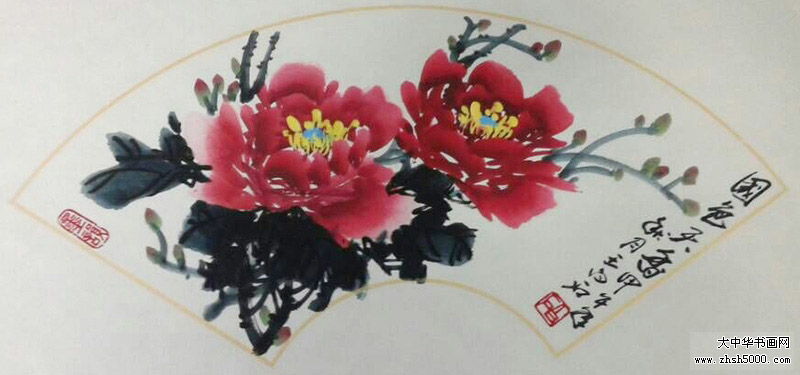王白石艺术官方网站-大中华书画网